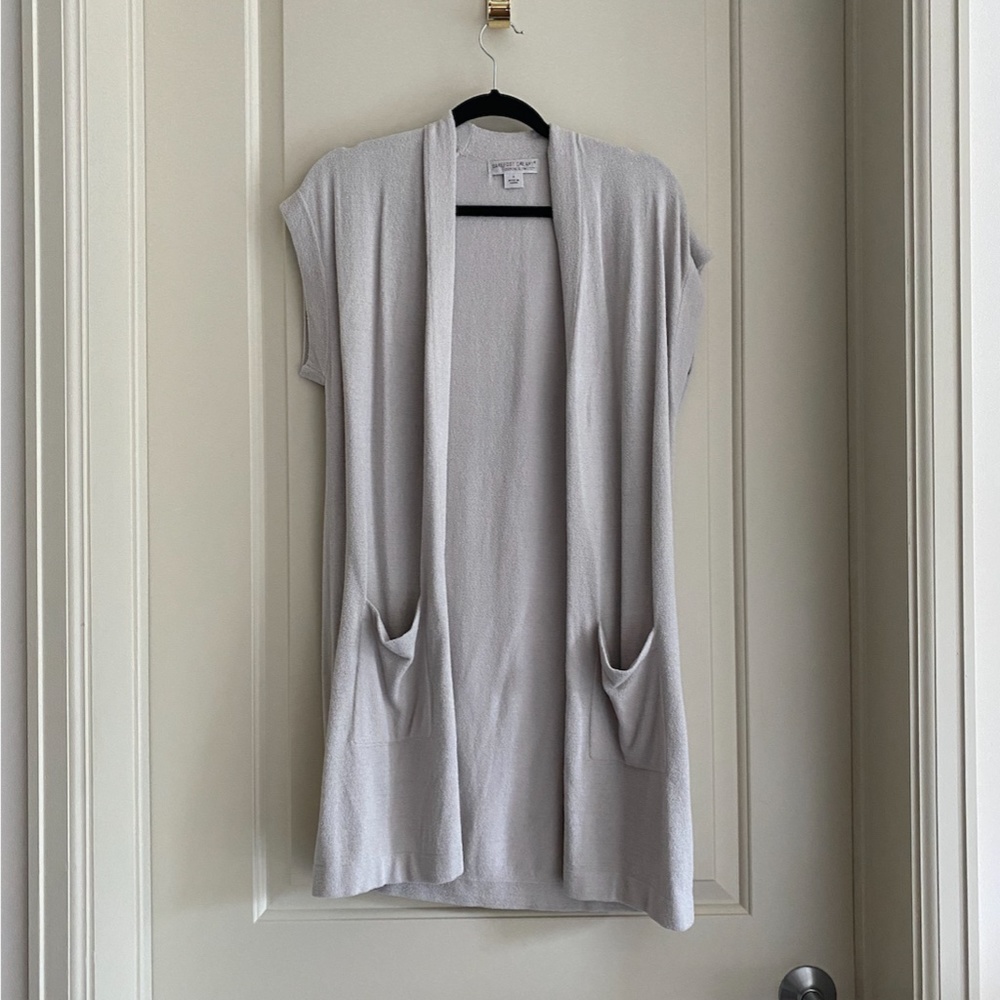 BAREFOOT DREAMS ULTRA-LITE SLEEVELESS CARDIGAN